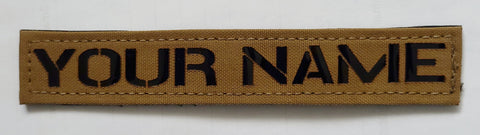 Laser Cut Name Tape